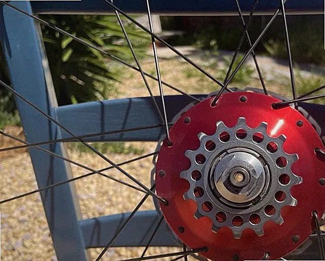 Rohloff Speedhub 500/14 Red with Twist Shifters